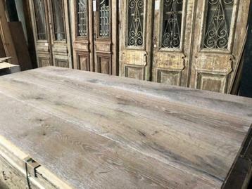 ANTIEK VEROUDERD EIKEN VLOER, KANT EN KLAAR GEOLIED, 190MM beschikbaar voor biedingen