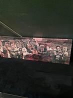 Geen woorden maar daden Canvas groot, Overige typen, Ophalen of Verzenden, Zo goed als nieuw, Feyenoord