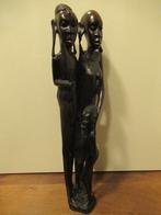 AFRIKAANS BEELD herkomst Oeganda Man Vrouw Kind hoog 60 cm, Antiek en Kunst, Kunst | Niet-Westerse kunst, Ophalen of Verzenden