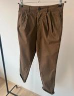 Asos carrot fit chino stretch khaki maat W30 L 30, Ophalen of Verzenden, Zo goed als nieuw, Groen, Maat 46 (S) of kleiner