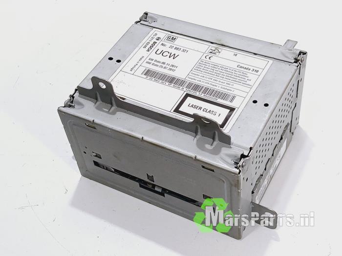 Navigatie Module van een Opel Insignia, Auto-onderdelen, Elektronica en Kabels, Opel, Gebruikt, 6 maanden garantie, 12 maanden garantie