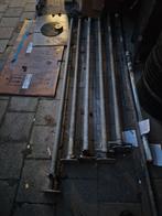 Ijzeren Steunpalen / Schoorpalen, Doe-het-zelf en Verbouw, Steigers, Ophalen of Verzenden