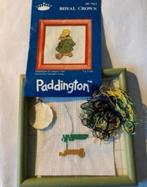 BORDUURPAKKET PADDINGTON ROYAL CROWN MET LIJSTJE, Hobby en Vrije tijd, Verzenden, Zo goed als nieuw, Handborduren, Borduurpakket