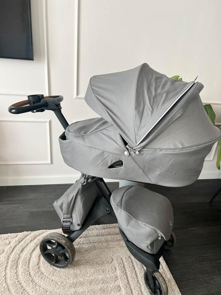Stokke xplory x kinderwagen/buggy + extra’s, Kinderen en Baby's, Kinderwagens en Combinaties, Zo goed als nieuw, Combiwagen, Overige merken