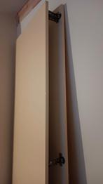 Twee crèmekleurige Pax kastdeuren 50x229/236, 200 cm of meer, Zo goed als nieuw, 50 tot 75 cm, 50 tot 100 cm