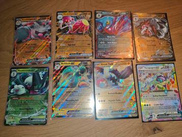 Pokemon ex double rares  beschikbaar voor biedingen