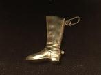 Gouden bedel als paardrijlaars 14 krt (585) mat & glanzend !, Antiek en Kunst, Antiek | Goud en Zilver, Ophalen of Verzenden, Goud