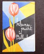 Uitklapfolder Kleurenpracht in Bollenstreek 1935, Ophalen of Verzenden, 20e eeuw of later, Onbekend, Gelezen