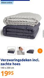 Verzwaringsdeken twee stuks, Ophalen, Nieuw, Grijs, Deken of Dekbed