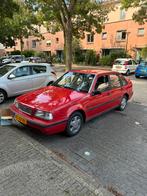 Volvo 440 1.8 DLI AUT E2 1993 Rood, Auto's, Volvo, 4 cilinders, Origineel Nederlands, 1200 kg, Grijs