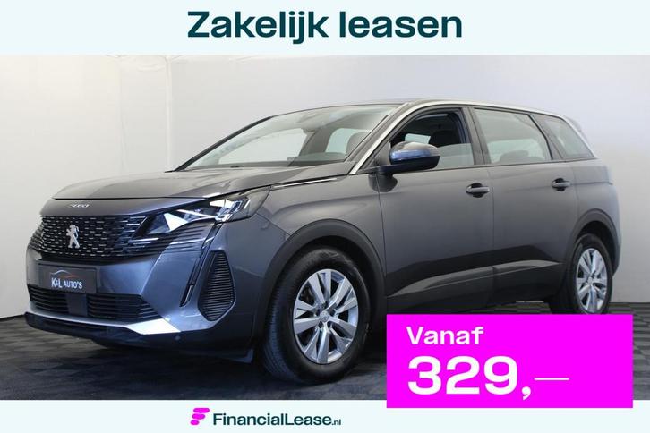 Peugeot 5008 1.2 PureTech Active Pack Business |Navi|Carplay, Auto's, Peugeot, Bedrijf, Lease, Financial lease, ABS, Airbags, Airconditioning