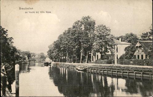 Breukelen De Vecht bij Villa Nova st 1918, Verzamelen, Ansichtkaarten | Nederland, Gelopen, Utrecht, Voor 1920, Ophalen of Verzenden
