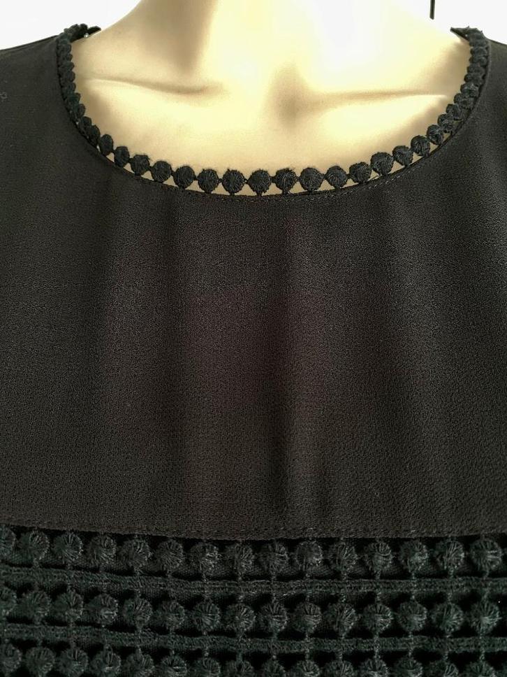 H549 Eksept maat M=38/40 jurk jurkje lang tuniek zwart, Kleding | Dames, Jurken, Maat 38/40 (M), Zwart, Knielengte, Ophalen of Verzenden