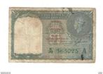 bankbiljet myanmar burma goverment of india 1 rupee 1945 25, Postzegels en Munten, Bankbiljetten | Azië, Verzenden, Centraal-Azië