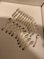 Verzilverd bestek lepels en vorken set, Ophalen of Verzenden