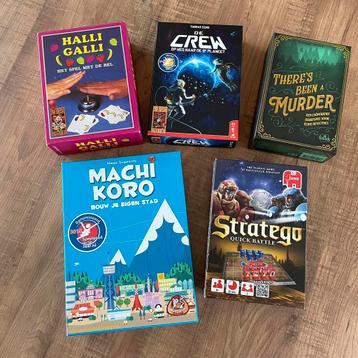 Diverse kaartspellen / reisspellen te koop beschikbaar voor biedingen