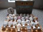25  antieke eierdopjes, Diversen, Pasen, Ophalen of Verzenden, Zo goed als nieuw