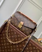 Louise Vuitton pochette Metis East West, Sieraden, Tassen en Uiterlijk, Tassen | Damestassen, Ophalen of Verzenden, Nieuw, Bruin