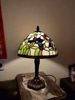 Tiffany styl tafellamp, Huis en Inrichting, Ophalen, Glas, Minder dan 50 cm, Gebruikt