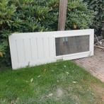 Deur 201x69. Dubbel glas, Doe-het-zelf en Verbouw, Deuren en Horren, Ophalen, Gebruikt, 200 tot 215 cm, Glas