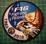 Patch  306 Squadron swirl end of an ERA F-16  1983-2010, Verzamelen, Ophalen of Verzenden, Luchtmacht, Nederland, Embleem of Badge