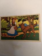 ROODKAPJE EN DE WOLF 1957, Verzamelen, Ansichtkaarten | Themakaarten, Ophalen of Verzenden, 1940 tot 1960, Sterren en Beroemdheden