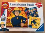 Ravensburger puzzel Brandweerman Sam, Ophalen of Verzenden, 10 tot 50 stukjes, Zo goed als nieuw, 4 tot 6 jaar