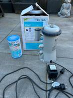 Zwembad Intex filter pomp, Tuin en Terras, Zwembad-toebehoren, Ophalen of Verzenden, Zo goed als nieuw, Filter