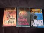 parsifal mozaik,hades factor,tristan strategie:Robert Ludlum, Ophalen of Verzenden, Zo goed als nieuw