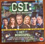 CSI: Crime Scene Investigation - Het Bordspel, Hobby en Vrije tijd, Gezelschapsspellen | Bordspellen, Ophalen of Verzenden