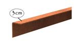 Cortenstaal kantopsluiting borderrand gezet 230x0,2x10cm, Overige materialen, Ophalen of Verzenden, Minder dan 25 cm, Border