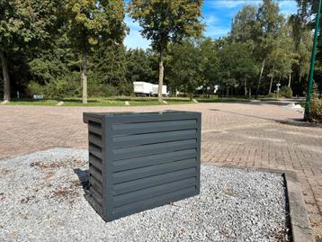 Mooie omkasting voor airco of warmtepomp - Antraciet kleur beschikbaar voor biedingen