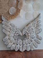 Houten Engelenvleugels met Hart, Verzenden, Www.ibizasfeer.nl, Nieuw, Info@ibizasfeer.nl