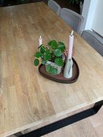 Eettafel eiken, Huis en Inrichting, Tafels | Eettafels, Ophalen, Gebruikt, 200 cm of meer, 50 tot 100 cm