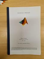 Introductio to matlab.                       TU Delft., Gelezen, UTwente, Ophalen of Verzenden, WO