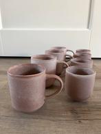 Mokken Set Mica: Groot & Klein - 8 Stuks, Huis en Inrichting, Keramiek, Ophalen of Verzenden, Zo goed als nieuw, Effen