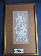 KANTWERK IN LIJST * Jongetjes met Bok *, Verzenden