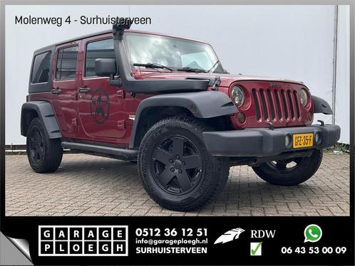 Jeep Wrangler Unlimited 3.8 Sport Sahara 5-deurs Airco Cruis, Auto's, Jeep, Bedrijf, Te koop, Wrangler, 4x4, ABS, Airbags, Airconditioning