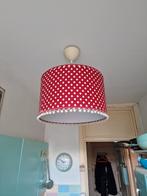 Hanglamp polkadot stippen rood, Ophalen, Gebruikt, Metaal, Minder dan 50 cm