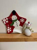 Setje kerstschaaltje en klein keramiek rendier Nieuw, Diversen, Kerst, Ophalen of Verzenden, Nieuw