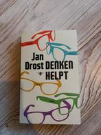 Jan Drost - Denken helpt, Ophalen of Verzenden, Gelezen, Jan Drost