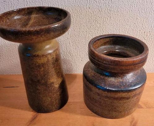 2x Zaalberg Holland keramiek vintage vaas design vintage, Antiek en Kunst, Antiek | Keramiek en Aardewerk, Ophalen of Verzenden