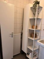 ENHET 2 stuks badkamerkast met planken kast + metaal rek