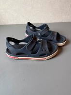 Crocs Sandalen Marineblauw Maat J3 (34-35), Gebruikt, Jongen of Meisje, Overige typen, Ophalen of Verzenden