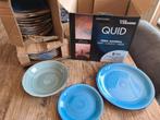 Nieuw in doos! QUID MESA 18 delig servies turquoise/blauw, Ophalen of Verzenden, Nieuw, Overige stijlen, Bord(en)
