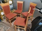 Mooie Design eetkamer stoel 4x zie omschrijving, Hele mooie, Huis en Inrichting, Stoelen, Vier, Zo goed als nieuw, Ophalen