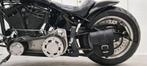 Lederen Swingarm Tas Zwart Harley Yamaha Kawasaki Zadeltas, Nieuw