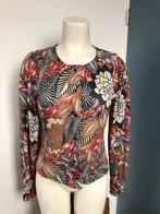 Kyra&ko dun vestje bladeren 36 rood beige blauw, Kleding | Dames, Nieuw, Ophalen of Verzenden, X, Kyra & Ko