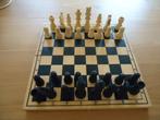 Schaakkistje met Stukken, Hobby en Vrije tijd, Gezelschapsspellen | Bordspellen, Een of twee spelers, Ophalen of Verzenden, Zo goed als nieuw