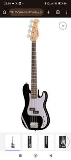 Harley Benton Shortscale Basgitaar - Perfect voor Beginners!, Muziek en Instrumenten, Ophalen, Nieuw, Elektrisch